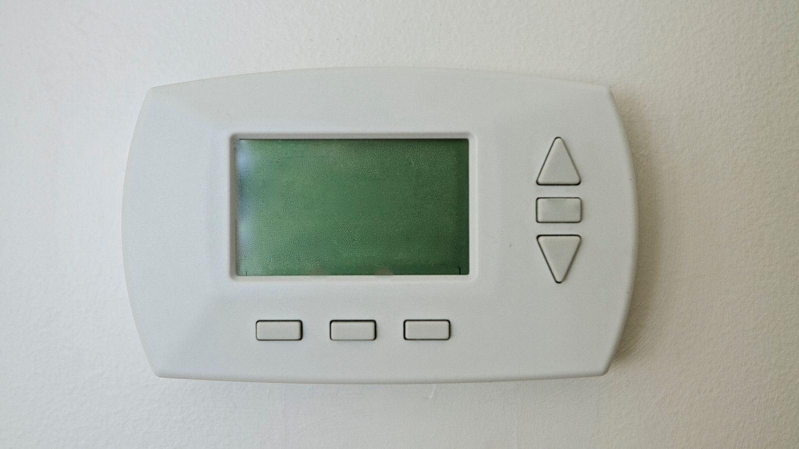 Why is my thermostat blank?